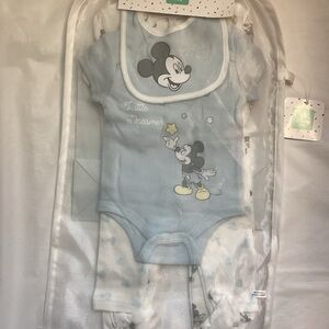 Disney Blue Mickey Mouse Kids Matching Set